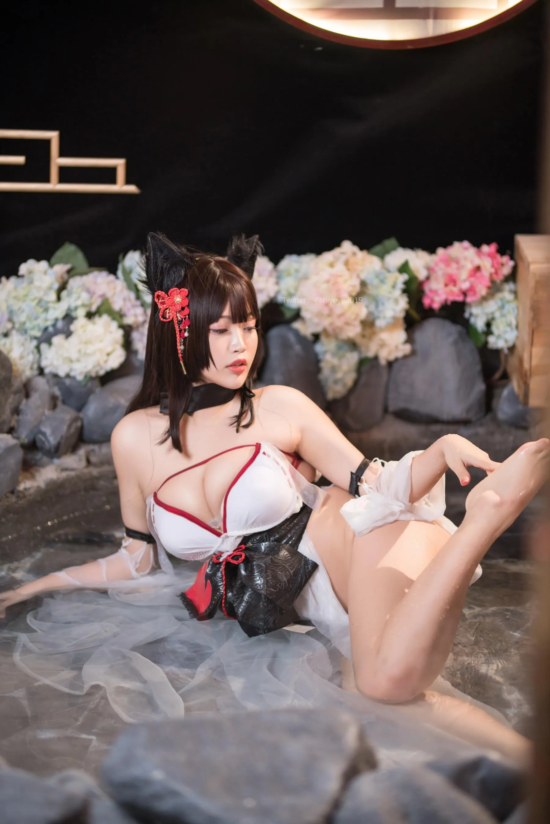 白烨 – NO.56 湿身天诚泳装 [61P]插图4